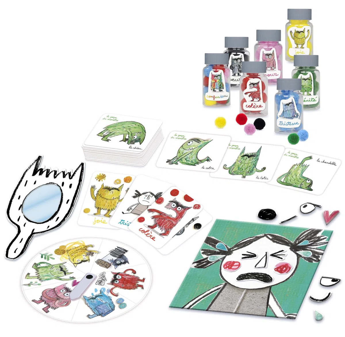 Nathan - Je découvre Les émotions - Education Positive - Coffret d'activités Originales pour découvrir Ses émotions - pour Enfants à partir de 3 Ans