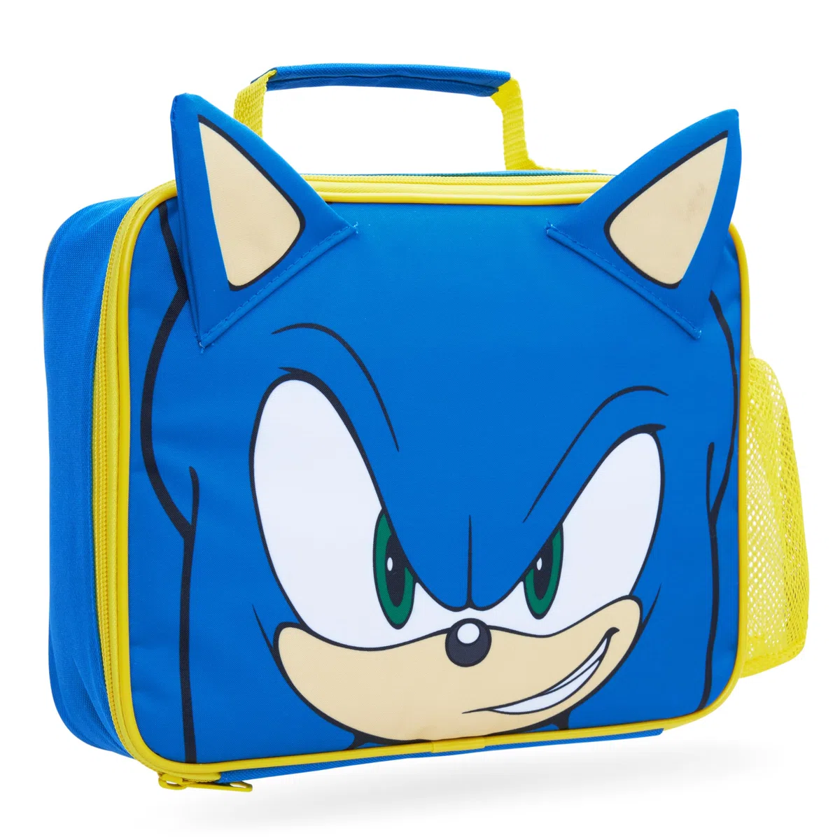 Sonic The Hedgehog Lunch Box Isotherme Enfant, Boite à Gouter Sonic, Sac Dejeuner Gouter Pique Nique (Bleu/Jaune)